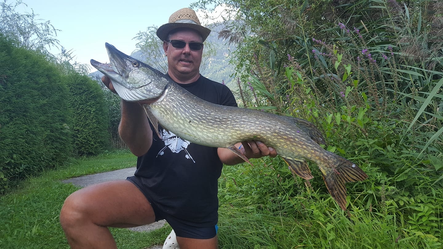 Markus Trattler Hecht 98cm 7Kg Ossiachersee