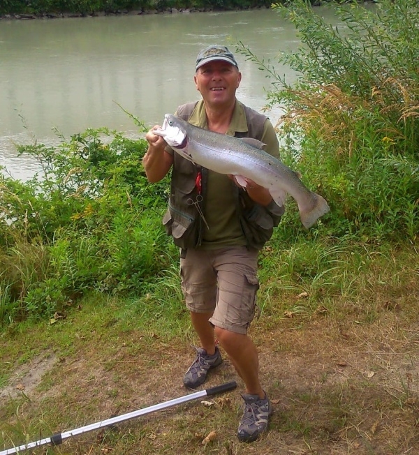 Winkelofer Walter Regenbogenforelle 74cm Drau