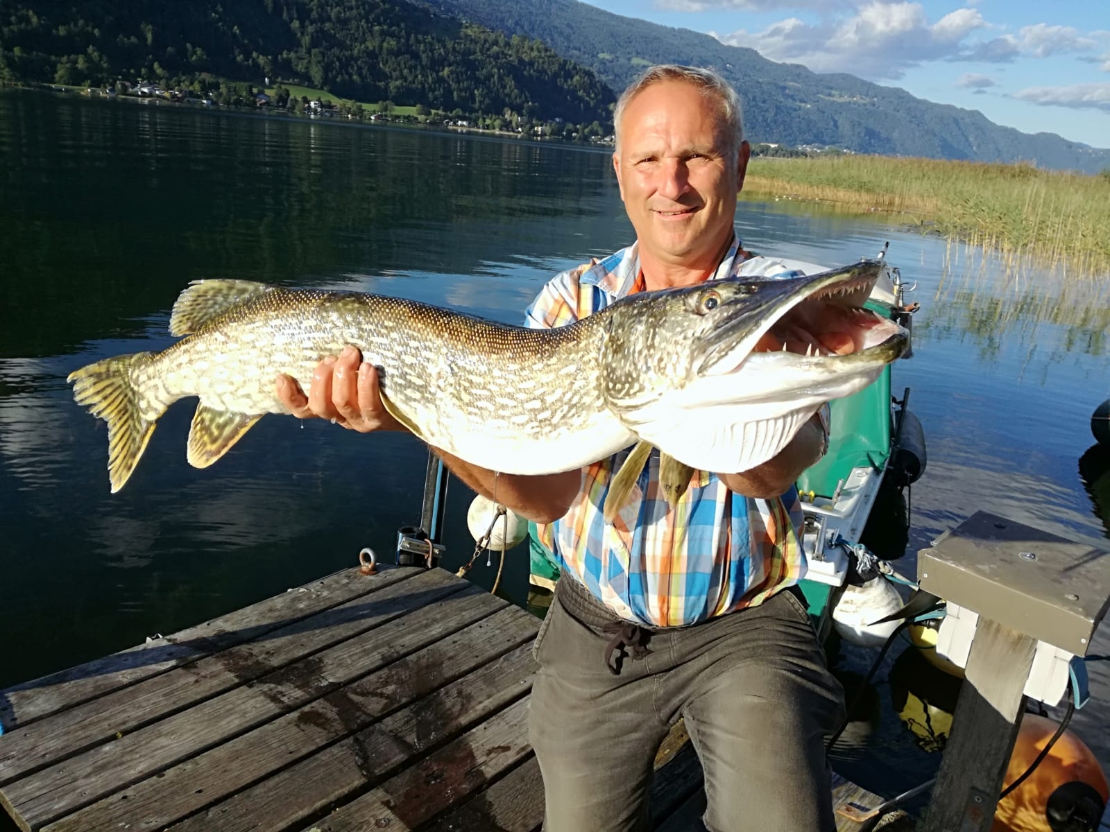 Hecht 106 cm Strießnig Gerd Ossiachersee