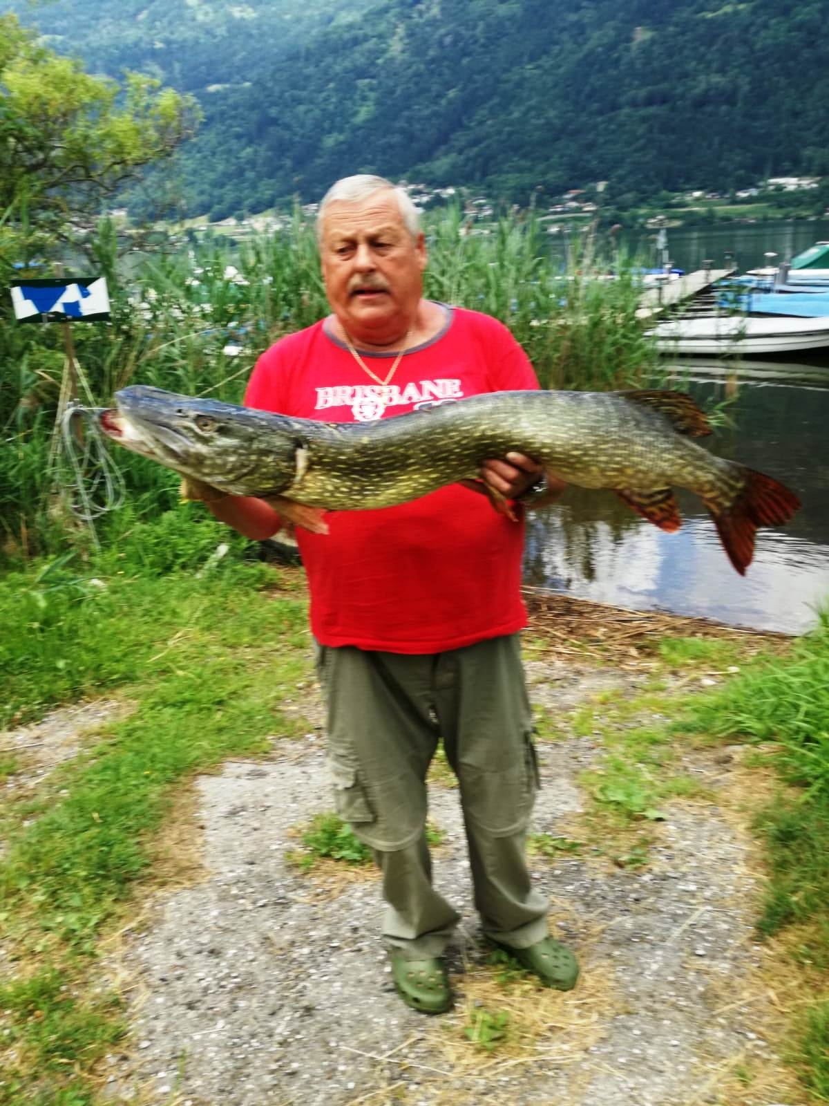 Hecht 113 cm Diditsch Johann Ossiachersee