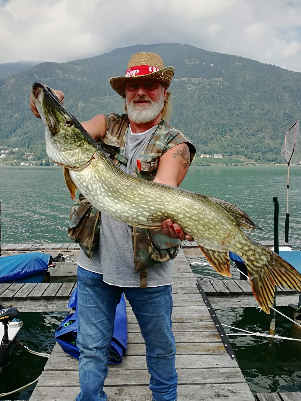 Hecht 90 cm Burger Helmut Ossiachersee