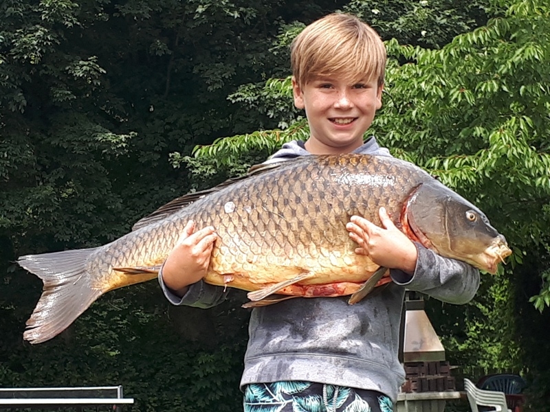 Karpfen 93 cm 14 Kg Moritz Schurian Ossiachersee