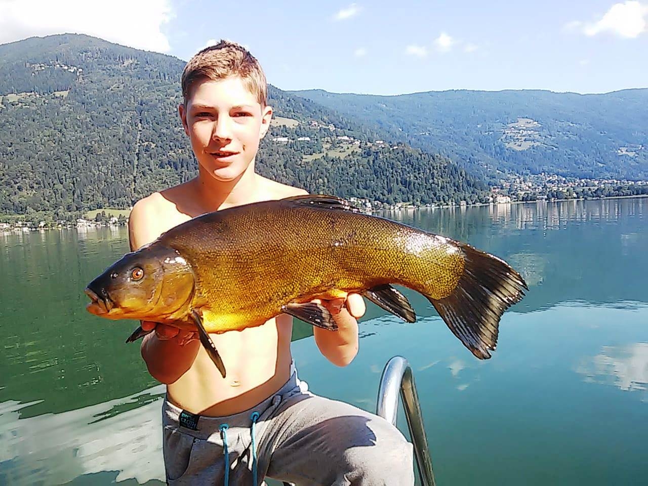 Schleie 57cm Luis Ludescher Ossiachersee